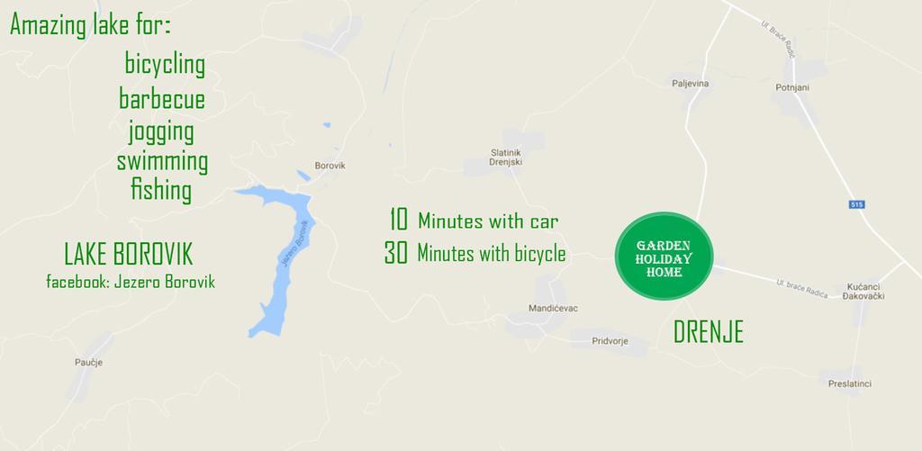 Garden Holiday Home Drenje  Экстерьер фото